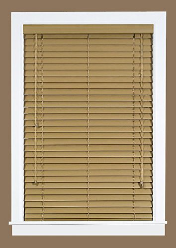 Park Avenue Collection Madera Falsa 2 inch  Faux Wood Plantation Blind 43x64 - Maple
