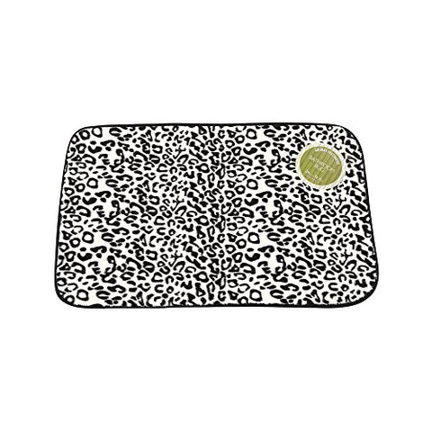 Park Avenue Deluxe Collection Park Avenue Deluxe Collection  inch Snow Leopard inch  Faux Fur Bath Mat