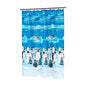 Park Avenue Deluxe Collection Park Avenue Deluxe Collection  inch South Beach inch  Fabric Shower Curtain in Ivory