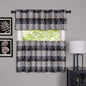 Park Avenue Collection Harvard - Valance w/10 Sm Grommets - 58x14 Black