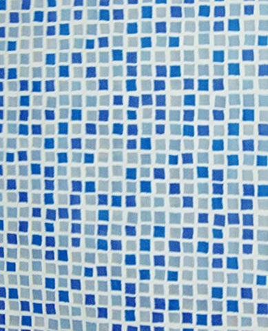 Park Avenue Deluxe Collection Park Avenue Deluxe Collection  inch Mosaic inch  Vinyl Shower Curtain