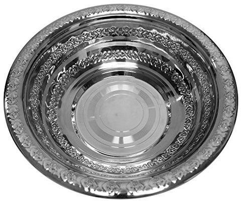 Ben and Jonah Washing Bowl Stainless Steel- 3 inch  H 12 inch  W