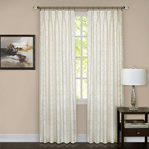 Park Avenue Collection Windsor Pinch Pleat Panel 34x63