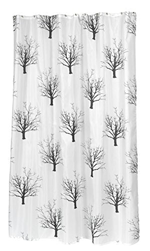 Royal Bath Extra Long Autumn Tree Fabric Shower Curtain Size: 70 inch  x 84 inch 