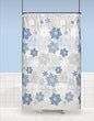 Country Snow Family PEVA Non-Toxic Shower Curtain (70 inch  x 72 inch )