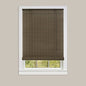 Park Avenue Collection Ashland Vinyl Roll-Up Blind 30x72 - Cocoa/Almond