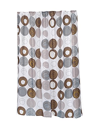 Park Avenue Deluxe Collection Park Avenue Deluxe Collection  inch Madison inch  Stall Size Fabric Shower Curtain