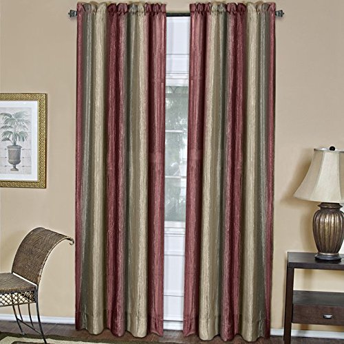 Park Avenue Collection Ombre Panel 50x63 - Burgundy