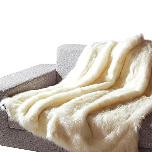 Faux Fur Super Soft Throw High Quality, Shed Free