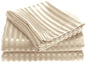 Ben&Jonah Designer Plush King 1800 Series Embossed Sheet Set - Ivory