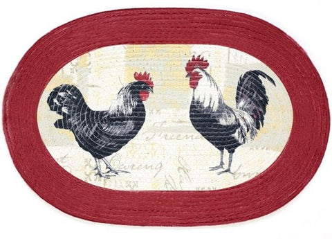 Park Avenue Collection Braided Rug 20 x 30 - Rooster