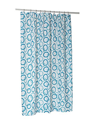 Park Avenue Deluxe Collection  inch Circles inch  Shower Stall-Sized Polyester Shower Curtain Liner