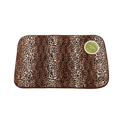 Park Avenue Deluxe Collection Park Avenue Deluxe Collection  inch Cheetah inch  Faux Fur Bath Mat