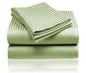 1800 Series Embossed Egyptian Striped Sheet Set