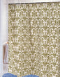 Royal Bath Damask Fabric Shower Curtain in Sage/Ivory Size: 70 inch  x 72 inch 