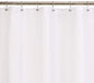 Royal Bath Extra Long Water Repellant Fabric Shower Curtain Liner with Weighted Hem (70 x 84) - Ivory