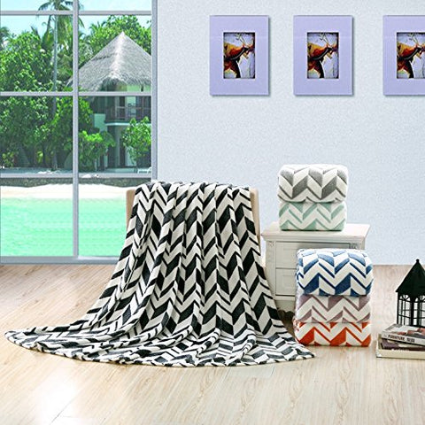 Tribal Arrows Microplush Blanket - Black (Full)