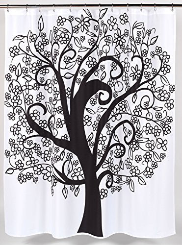 Royal Bath Arbol de La Vida Tree of Life Fabric Shower Curtain Size: 70 inch  x 72 inch 