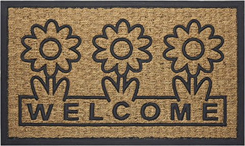 Park Avenue Collection Coco Mat Daisy - 18x30