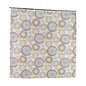 Park Avenue Deluxe Collection Park Avenue Deluxe Collection  inch Jasmine inch  PEVA Shower Curtain with Built-in Hooks