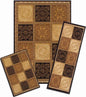 Park Avenue Collection Capri 3 Piece Rug Set - Sarouk Squares