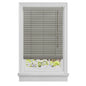 Traditional Elegance Cordless Madera Falsa 2" Faux Wood Plantation Blind 34x64 - Grey