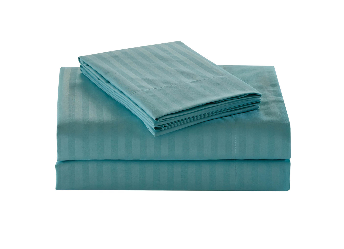 1800 Series Embossed Egyptian Striped Sheet Set