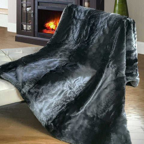 Faux Fur Super Soft Throw High Quality, Shed Free