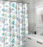 Royal Bath Spirit of the Sea Canvas Fabric Shower Curtain (70" x 72") - Aruba Blue