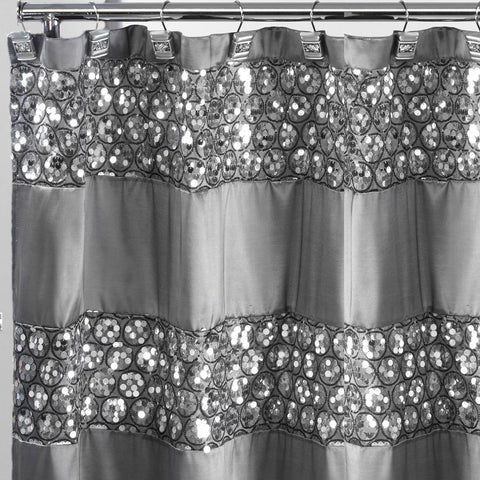 Royal Bath Bedazzled Bling Fabric Shower Curtain (70" x 72")