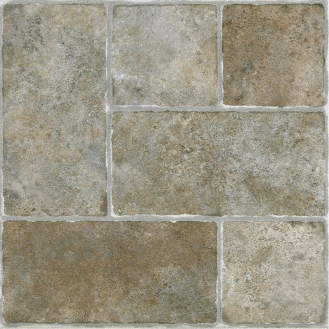 Traditional Elegance Madison Quartose Granite 12x12 Self Adhesive Vinyl Floor Tile - 20 Tiles/20 sq. ft.