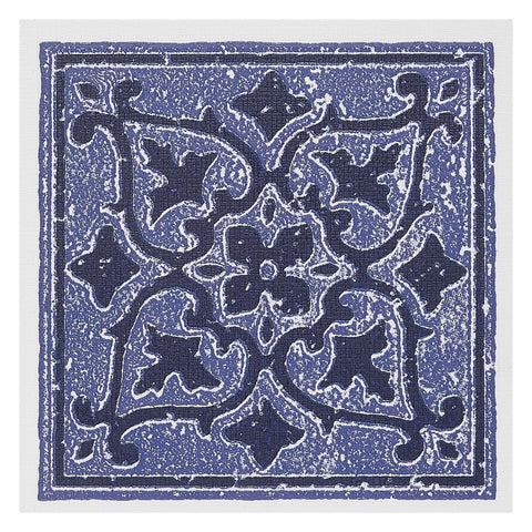 Traditional Elegance Madison Accent Blue 4x4 Self Adhesive Vinyl Wall Tile - 27 Tiles/3 sq. Ft.