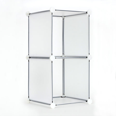 Traditional Elegance 2 Cube DIY Modular Storage Unit