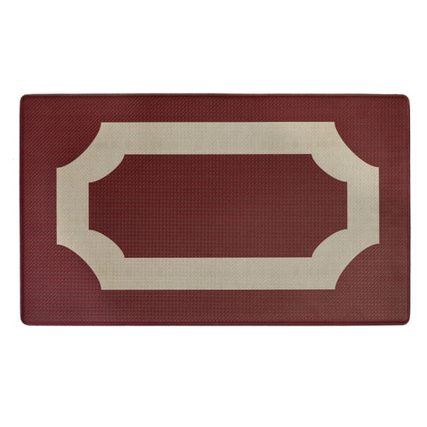 Traditional Elegance Anti Fatigue Mat 18in. x 30in. - Darcy Marsala