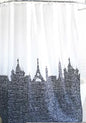 Royal Bath Metro Landmarks Fabric Shower Curtain (70" x 72")