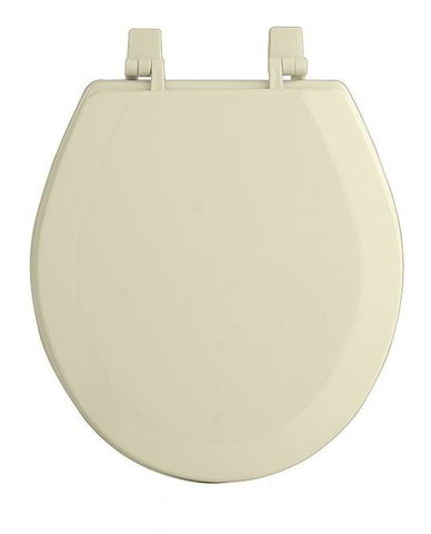 Traditional Elegance Elite 17 Inch Standard Wood Toilet Seat - Bone