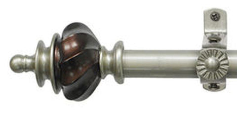 Traditional Elegance Decorative Rod & Finial Ashland 28-48