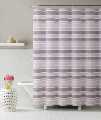 Royal Bath Ombre Cascade Pink Fabric Shower Curtain - 72" x 72"