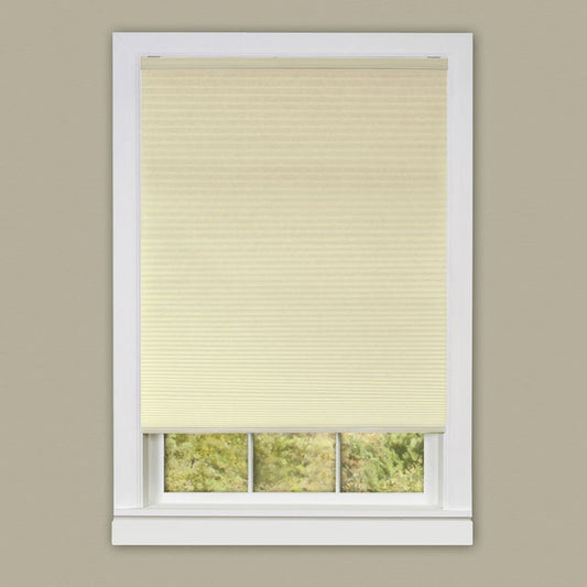 Traditional Elegance Cordless Honeycomb Cellular Pleated Shade 23x64 - Alabaster