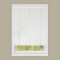 Traditional Elegance Cordless Eclipse 2" Vinyl Venetian Blind with 2 in. Valance 36x64 - White