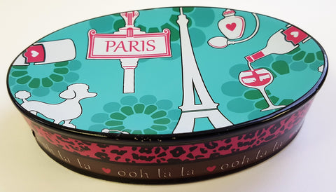 Royal Bath Ooh La LA Paris Glamour Heavy Resin Toothbrush Holder (5.5"L x 3.75"W x 1.25"H)