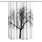 Royal Bath Tree of Life PEVA Non-Toxic Shower Curtain (70" x 72") - Black