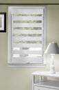 Traditional Elegance Cordless Sublime Sheer Double Layered  Shade 36x72 - Linen