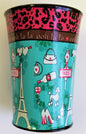 Royal Bath Ooh La LA Paris Glamour Heavy Resin Tumbler (4.75"H x 3"Dia)