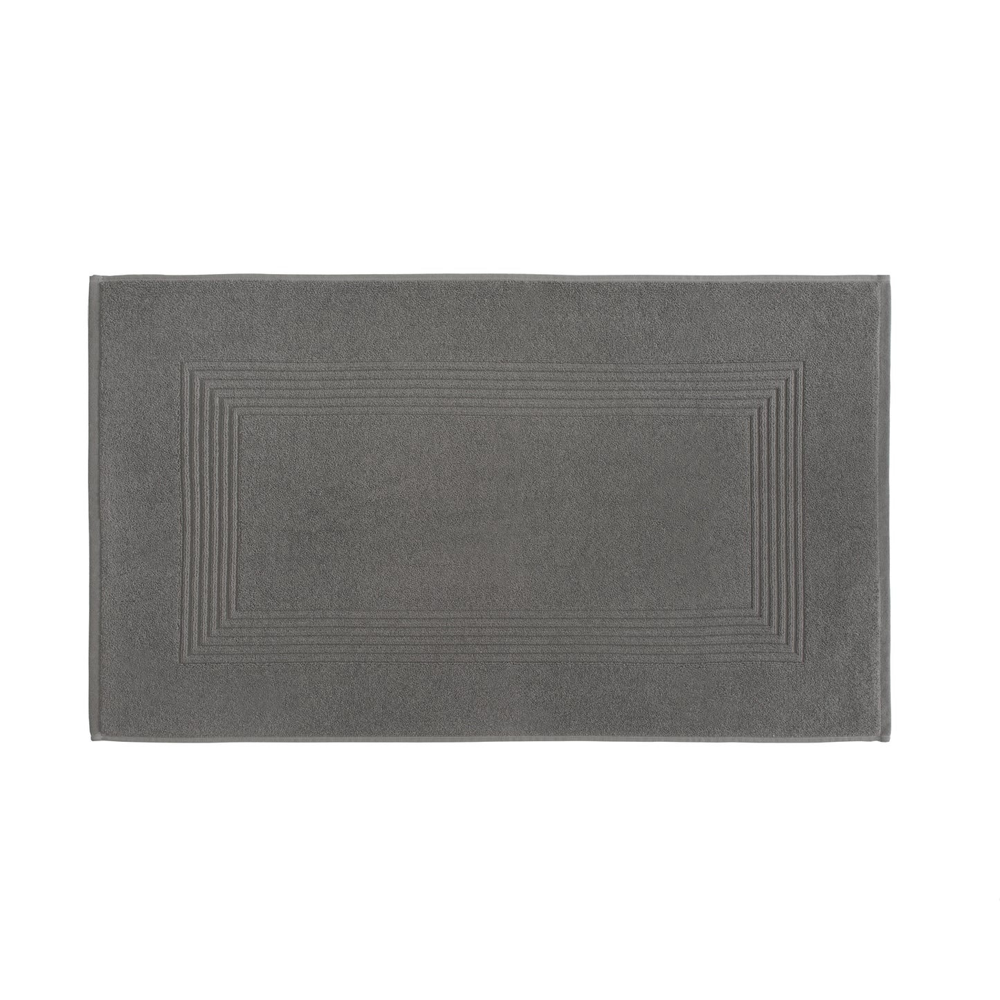 Royal Bath 600-Gram Long Twist Cotton Bath Mat (20" x 34") - Grey