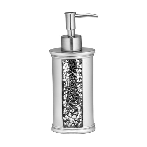 Royal Bath Bedazzled Bling Heavy Resin Lotion Dispenser/ Soap Pump (8"H x 3"W x 2.5"D)