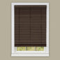 Traditional Elegance Cordless Madera Falsa 2" Faux Wood Plantation Blind 30x64 - Mahogany