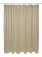 Park Avenue Deluxe Collection Park Avenue Deluxe Collection Standard Size 100% Cotton Chevron Weave Shower Curtain dark linen.