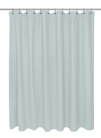 Park Avenue Deluxe Collection Park Avenue Deluxe Collection Standard Size 100% Cotton Waffle Weave Shower Curtain spa blue.