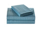 1800 Series Embossed Egyptian Striped Sheet Set